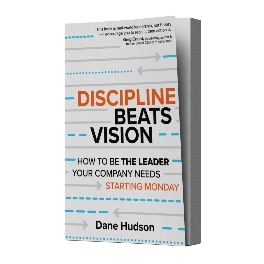 Discipline Beats Vision book cover