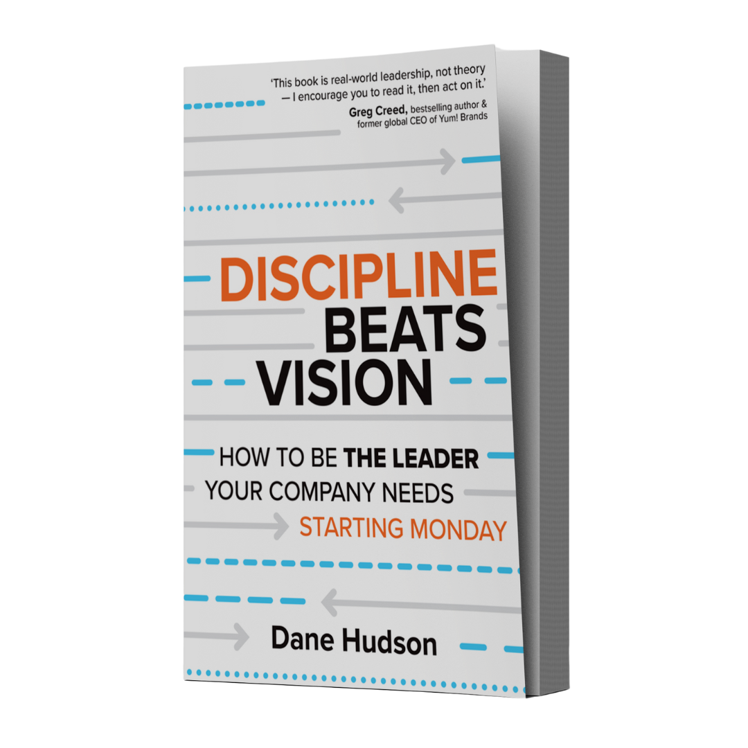 Discipline Beats Vision book cover