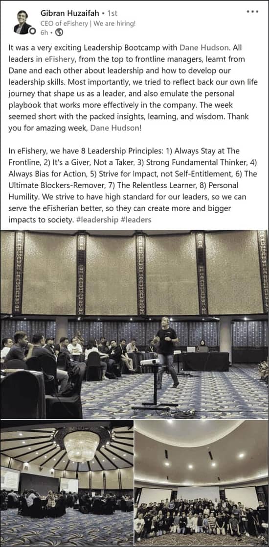 eFishery game-changing bootcamp announcement